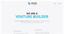 Desktop Screenshot of evus.com