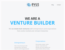 Tablet Screenshot of evus.com